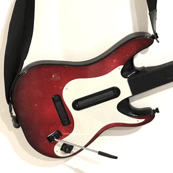 Nintendo Wii Guitar Hero Controller  for PS2 & PS3 Model 95893.805 Untested - Picture 1 of 13